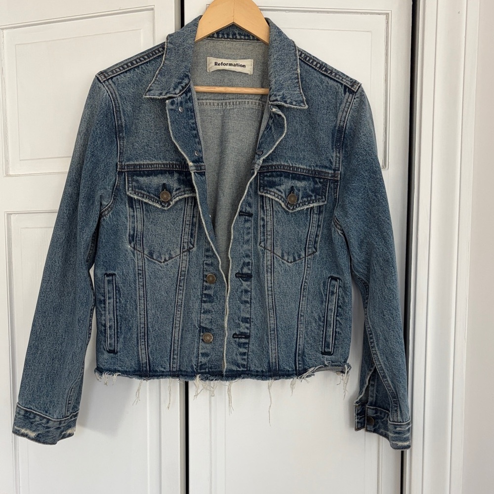 Reformation Women's Denim Jacket
